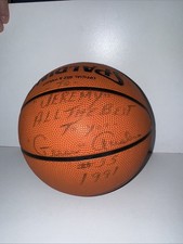 Basquete Spalding "Geese" Ausbie #35 Harlem Globetrotters AUTOGRAFADO 1991 comprar usado  Enviando para Brazil