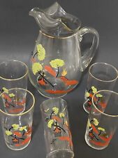 Federal glass pitcher for sale  New Boston