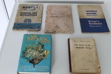 Vintage car handbooks for sale  SHERINGHAM