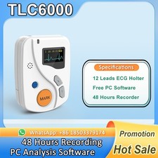 12 canais ECG Holter 48H gravador sistema de monitor de ECG dinâmico TLC6000 comprar usado 12 canais ECG Holter 48H gravador sistema de monitor de ECG dinâmico TLC6000 comprar usado  Enviando para Brazil