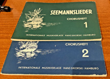 Chorushefte seemannslieder gebraucht kaufen  Hitzacker