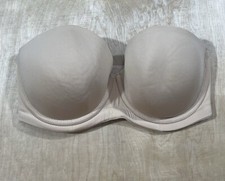 Sutiã sem alças Wacoal 854119 bege vermelho tapete tamanho 30DDD comprar usado  Enviando para Brazil