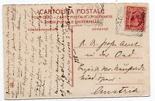 1908 cartolina postale usato  Roma