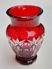 Rubinrot überfangglas kameogl gebraucht kaufen  Fulda