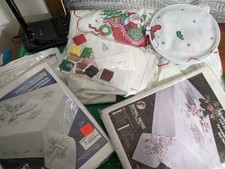 Lot tablecloths stamped for sale  Blue Springs