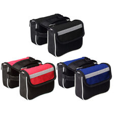 Bolsas tubulares frontais de bicicleta estojo de celular selim impermeável bolsa de ciclismo MTB comprar usado  Enviando para Brazil