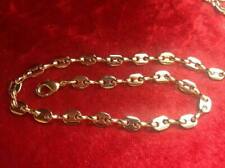 Kaffeebohnenkette 5mm gold gebraucht kaufen  Peine