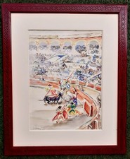 Tableau aquarelle signée d'occasion  Paris XV