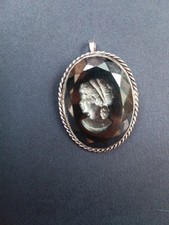 Vintage black glass for sale  STAFFORD