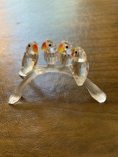 Swarovski four lovebirds for sale  Omaha
