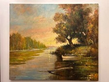 Dipinto olio tela usato  Misterbianco