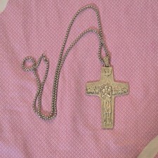 Cruz peitoral original Papa Francisco - Crucifixo bom pastor - Vedele comprar usado  Enviando para Brazil