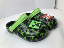 Tamancos Minecraft forro de lã e berloques, tamanho infantil EUA 3/3,5 Reino Unido 2/2,5 novo com etiquetas comprar usado  Enviando para Brazil