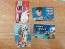 Calendários e cartões telefônicos antigos da China -Pepsi Cola e Coca-Cola dos anos 2000 comprar usado  Enviando para Brazil