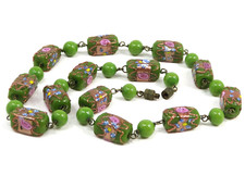 Muranoglas kette 1950 gebraucht kaufen  Kahl a.Main