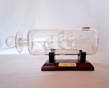 Vintage glass ship for sale  LONDON