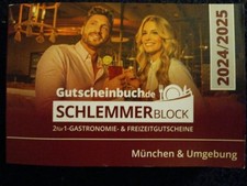 Schlemmerblock gutscheinbuch m gebraucht kaufen  Deutschland