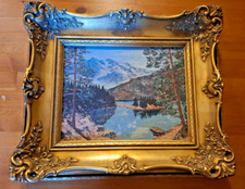 ölgemälde berglandschaft sig gebraucht kaufen  Spiesen-Elversberg