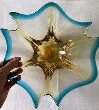 Large murano trio for sale  LEIGH