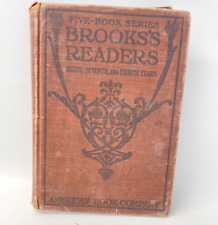 1907 Youth BROOKS'S READERS (Sixth, Seventh and Eighth Years) segunda mano  Embacar hacia Argentina