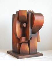 Escultura cubista de madeira comprar usado  Enviando para Brazil