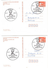 Ddr ganzsachen kunstausstellun gebraucht kaufen  Deutschland