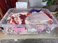 Bundle fabric remnants for sale  CASTLE DOUGLAS