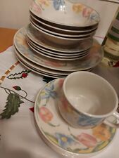 Piece floral crockery for sale  UK