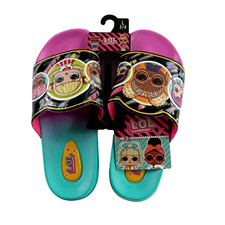 Usado, Chinelos LOL Surpresa Slides Feminino Tamanho L 3/4 Multicolorido Verão Piscina Praia comprar usado  Enviando para Brazil