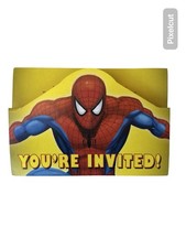 Convite temático e licenciado do Homem-Aranha - Sem envelope comprar usado  Enviando para Brazil