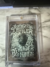 Card.fun hobbit metal for sale  Cowen