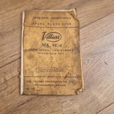 Vintage villiers mark for sale  BUCKLEY