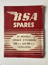 Bsa spares 1949 for sale  CREWE