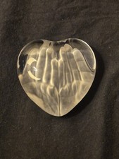 Daum coeur cristal d'occasion  Albert