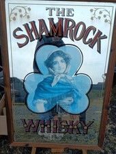 Mirrored glass shamrock for sale  ASHINGTON