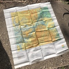 Wwii silk map for sale  Hoffman Estates
