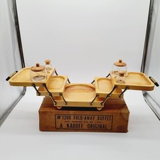 Usado, Antigo - Karoff - Buffet dobrável original - Placa de charcutaria para servidor de mesa #1200 comprar usado  Enviando para Brazil