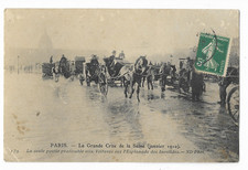 Cpa paris crue d'occasion  Nœux-les-Mines