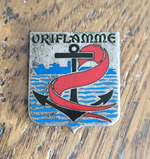 Insigne marine oriflamme d'occasion  Saint-Pierre-d'Oléron