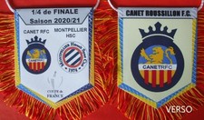 Fanion football canet d'occasion  Allennes-les-Marais