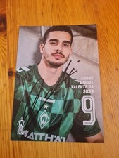 Werder bremen autogrammkarte gebraucht kaufen  Bad Zwischenahn