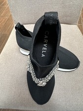 Women carvela black for sale  AYR