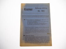 Kramer kl180 dieselschlepper gebraucht kaufen  Merseburg