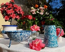 Antique french enameled d'occasion  Toulouse-
