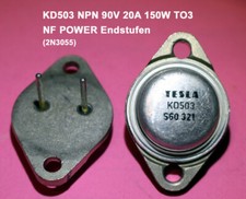 Kd503 leistungs transistor gebraucht kaufen  Claußnitz