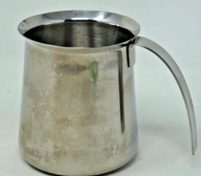 Copo de espuma a vapor Krups 18/8 aço inoxidável ~ 20 oz. Jarro de leite expresso comprar usado  Enviando para Brazil