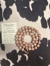 Colar terapêutico Gemformulas 4A 10mm pele de leopardo rosa jaspe como Gemisphere comprar usado  Enviando para Brazil