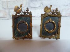 Pair vintage metal for sale  CHRISTCHURCH