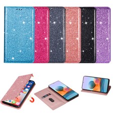 Glitzer Klapp HandyHülle Für Samsung S23 Ultra S23+ S22 S21 S20 FE S10 Lite S10E comprar usado  Enviando para Brazil