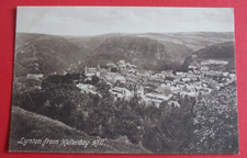 Old postcard lynton for sale  HUNTINGDON